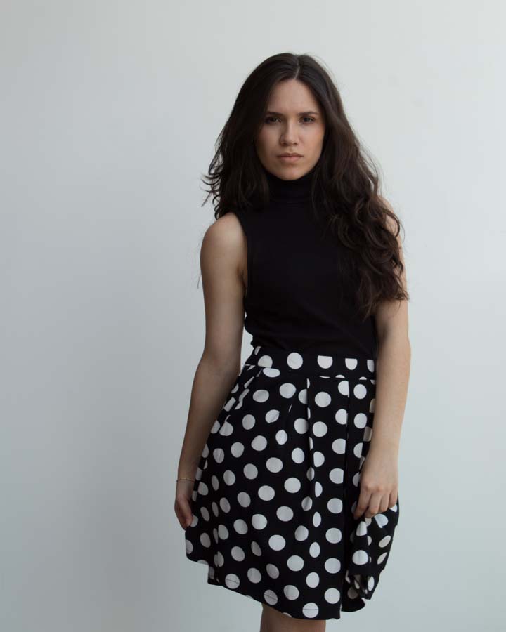 Polka dots skirt